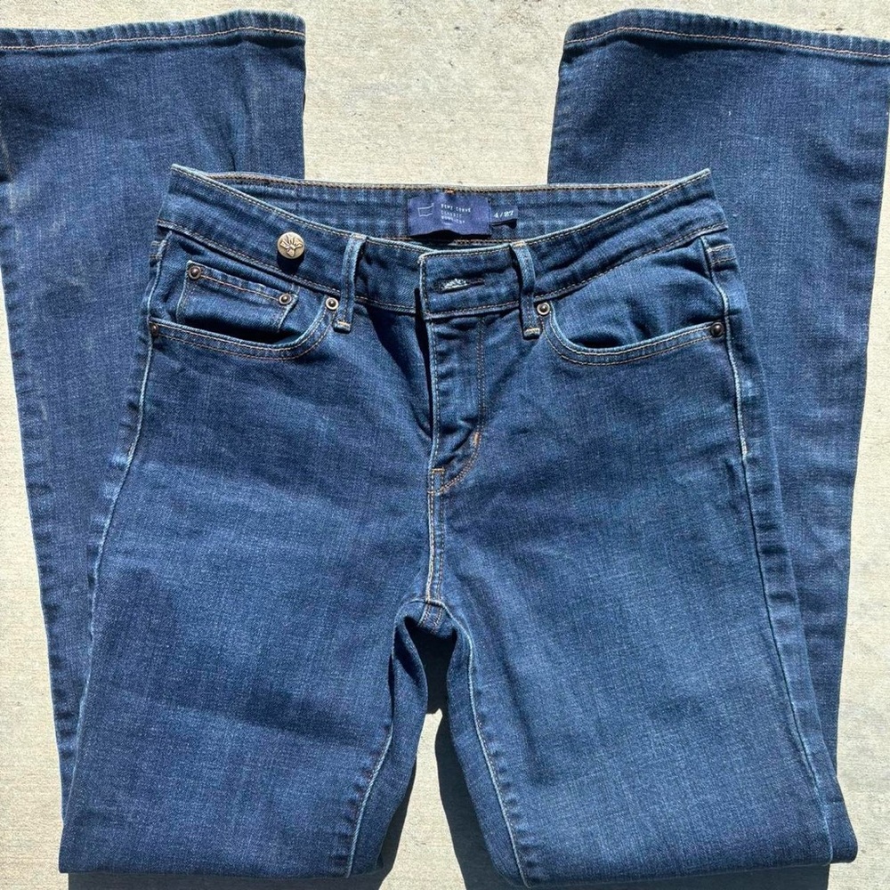 LEVIS DEMI CURVE WOMENS BOOT-CUT JEANS